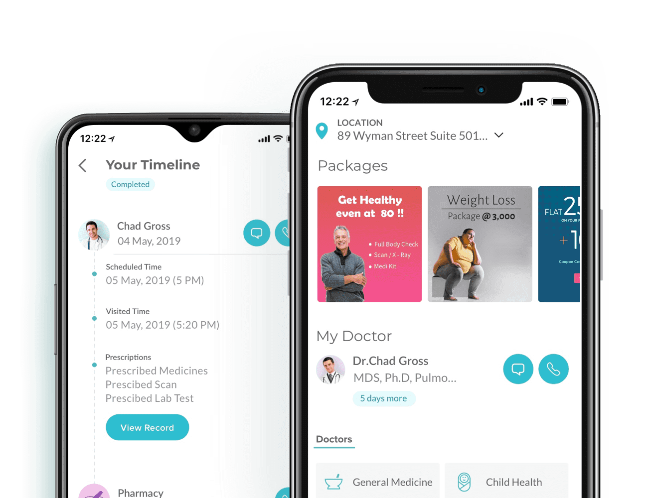 Home Healthcare now a click away! Apps