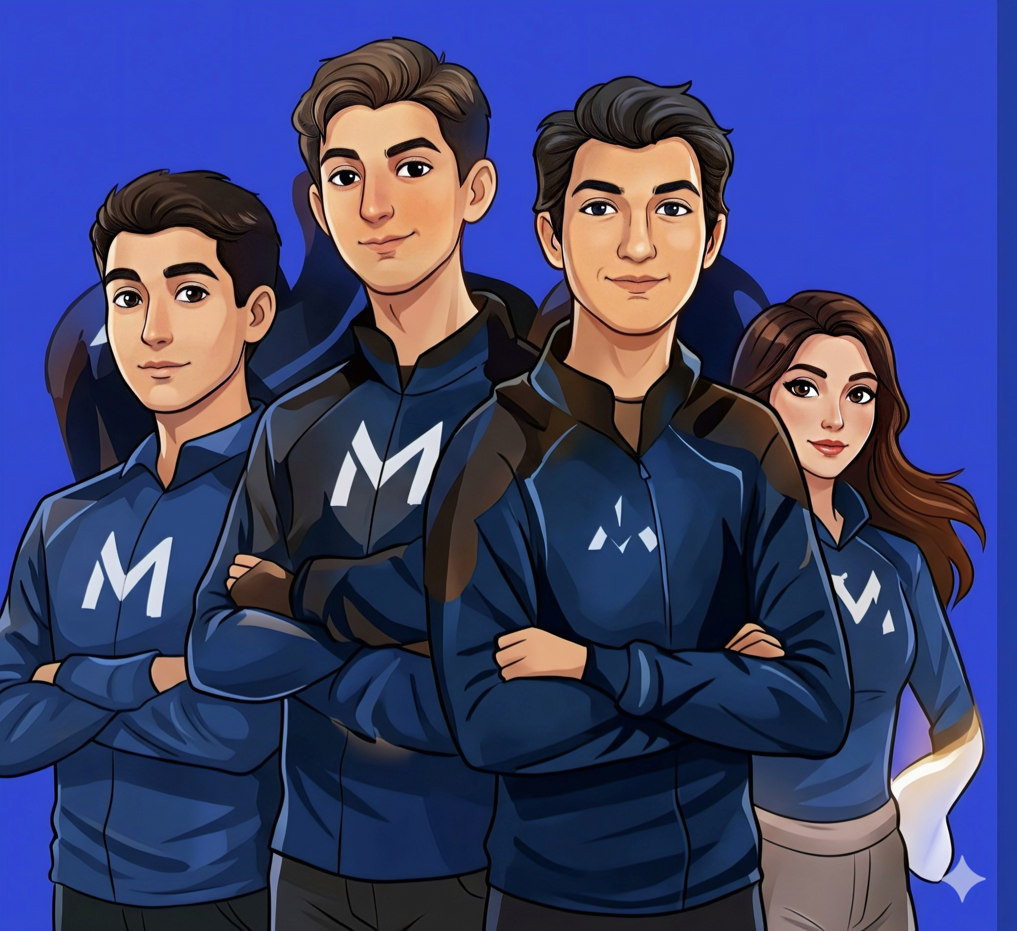 Team members illustration